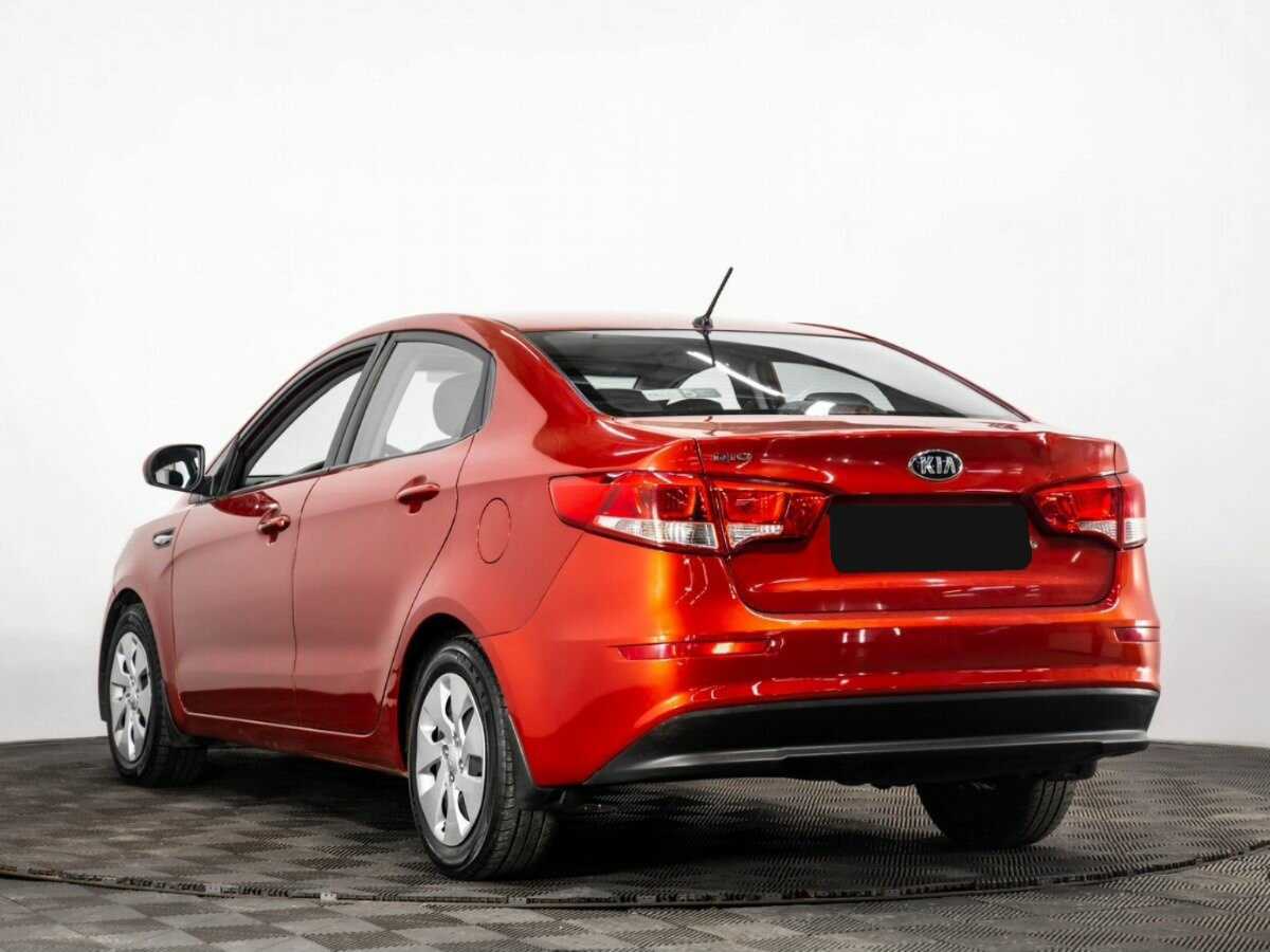 Kia Rio, 2016 Фото №6