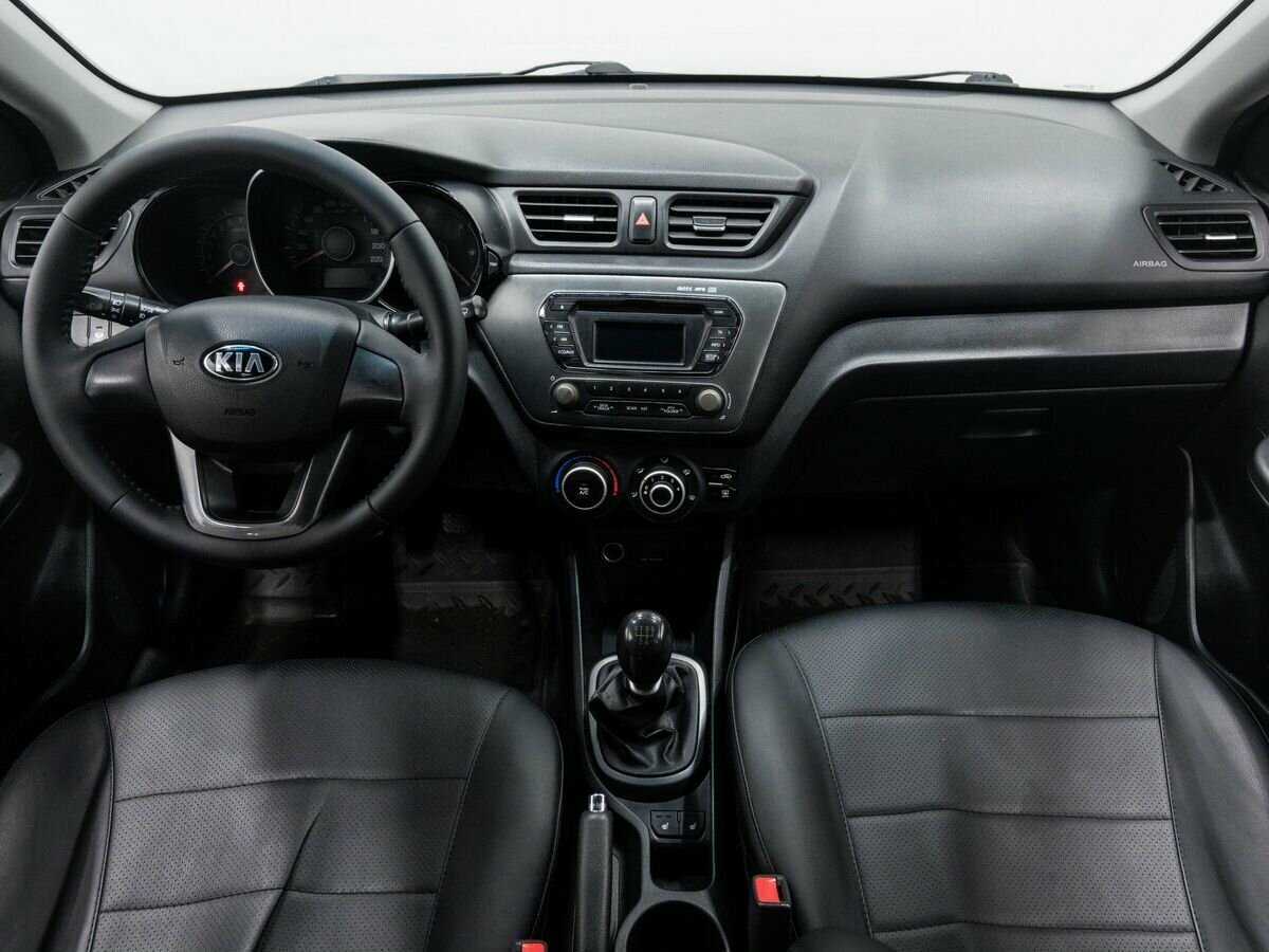 Kia Rio 5-speed, 2013 Фото №11
