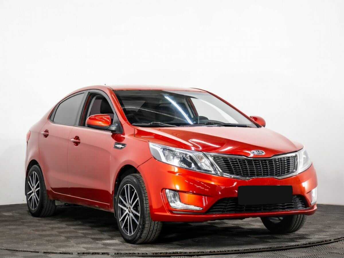 Kia Rio 5-speed, 2012 Фото №3