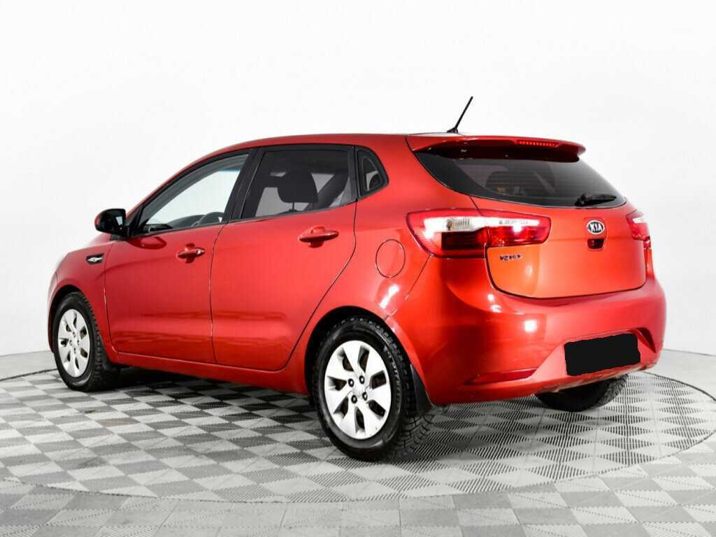 Kia Rio 5-speed, 2012 Фото №7