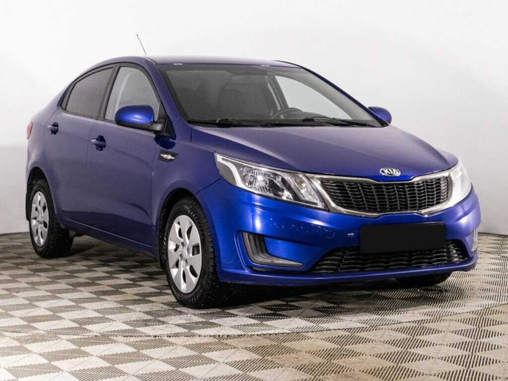 Kia Rio, 2013 Фото №3