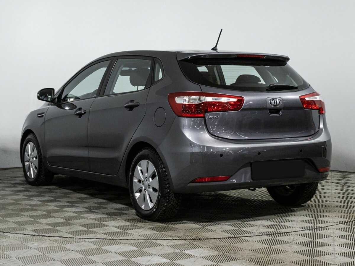 Kia Rio 5-speed, 2013 Фото №7
