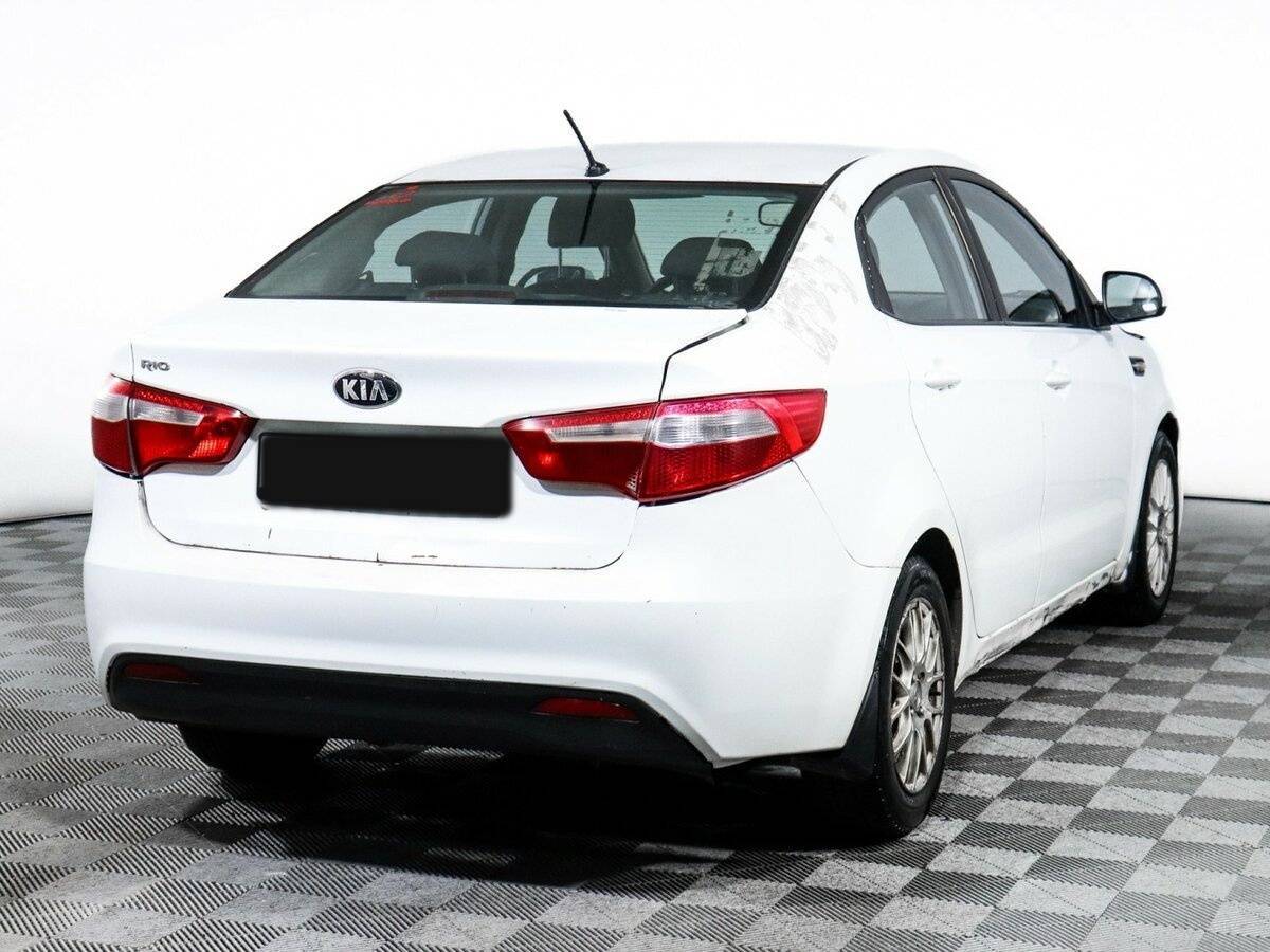 Kia Rio 4-speed, 2013 Фото №4