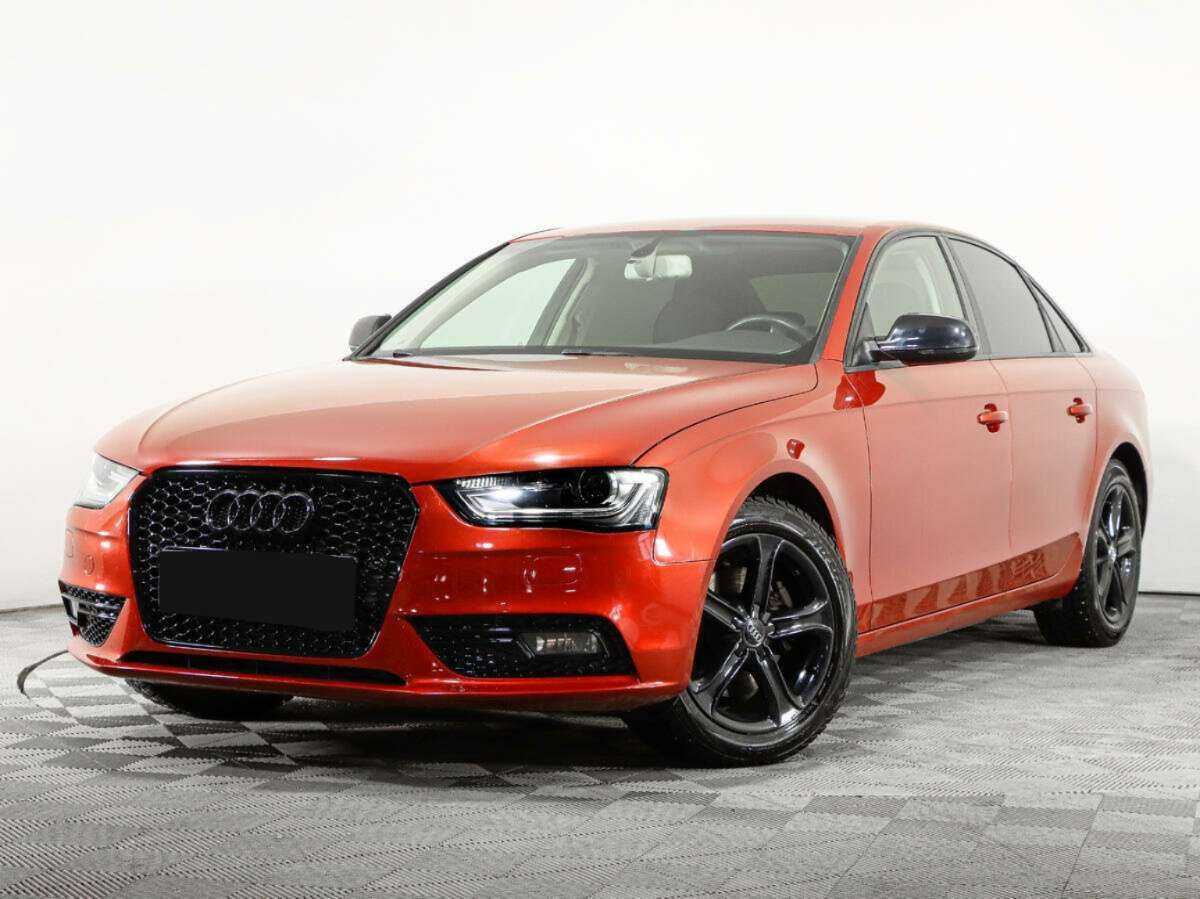 Audi A4, 2013 Фото №1